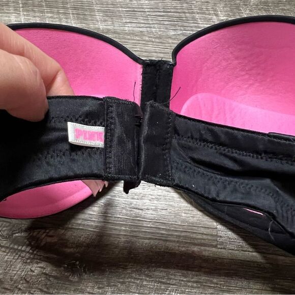 Victoria’s Secret PINK Wear Everywhere Multi-Way Push-Up Strapless Bra Size 32DD - Picture 4 of 6